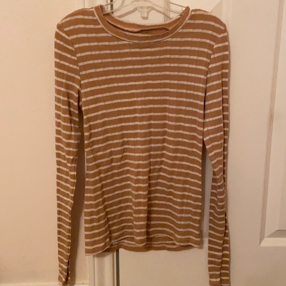 American Eagle striped long sleeve